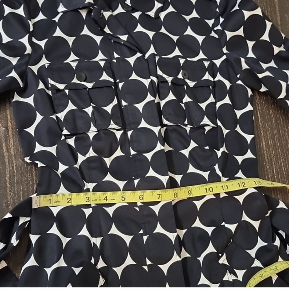 Marvin Richards Shirt Dress Size 2 elegant stretchy - Picture 8 of 8
